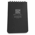 Sotel Systems 3 x 5 in. All Weather Spiral Notebook - Universal, Black RR 735